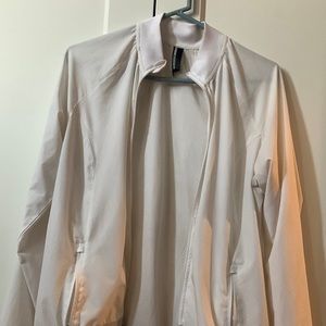 White tennis jacket